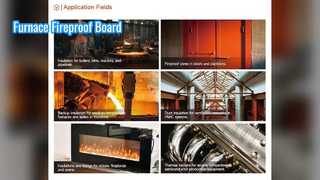 Vermiculite Board Fire Thermal Furnace Barrier